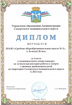 1 место в районном смотре ЛДП